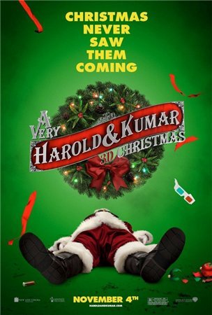 Убойное Рождество Гарольда и Кумара / A Very Harold & Kumar Christmas (2011) , смотреть кино онлайн ,фильмы онлайн